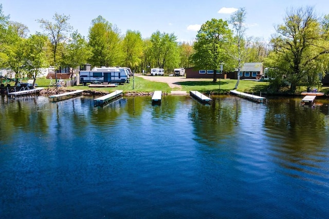 30994 122nd St, New Auburn, WI 54757 - dock area with a water view