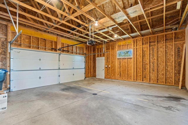 450 Lake Ave, Montello, WI 53949 - garage with a garage door opener