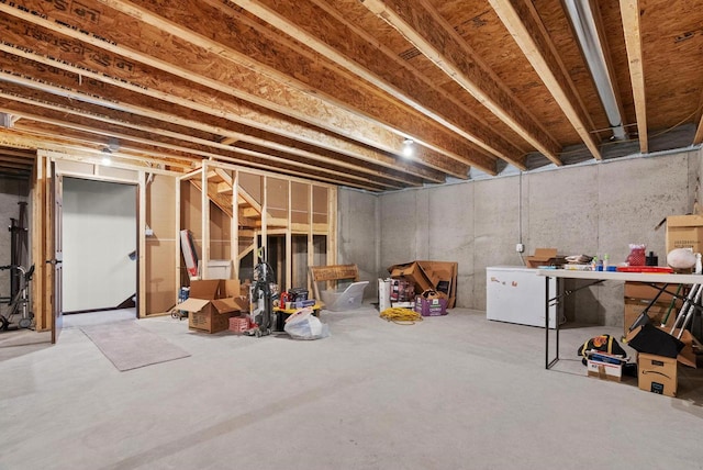 6102 Misty Bridge Rd, Madison, WI 53718 - view of unfinished below grade area