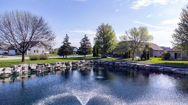 870 Eden Ct, Menasha, WI 54956 - water view with nearby suburban area