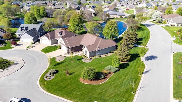 870 Eden Ct, Menasha, WI 54956 - aerial view of residential area featuring a nearby body of water
