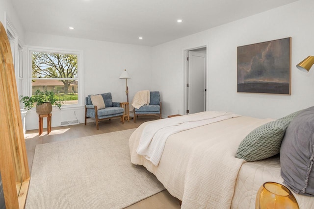 2285 N 166th St, Brookfield, WI 53005 - bedroom with wood finished floors and recessed lighting