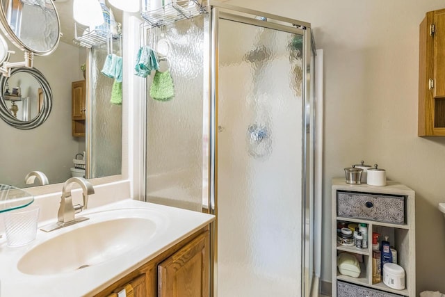 26 Waunona Woods Ct, Madison, WI 53713 - bathroom with a stall shower, toilet, and vanity