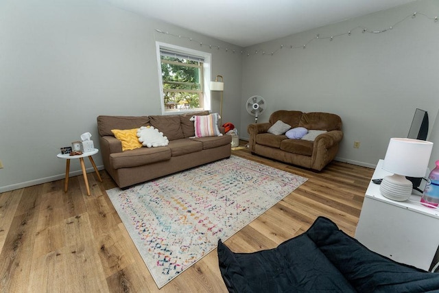 306 Wisconsin St, Oshkosh, WI 54901 - living area featuring light wood-style floors and baseboards