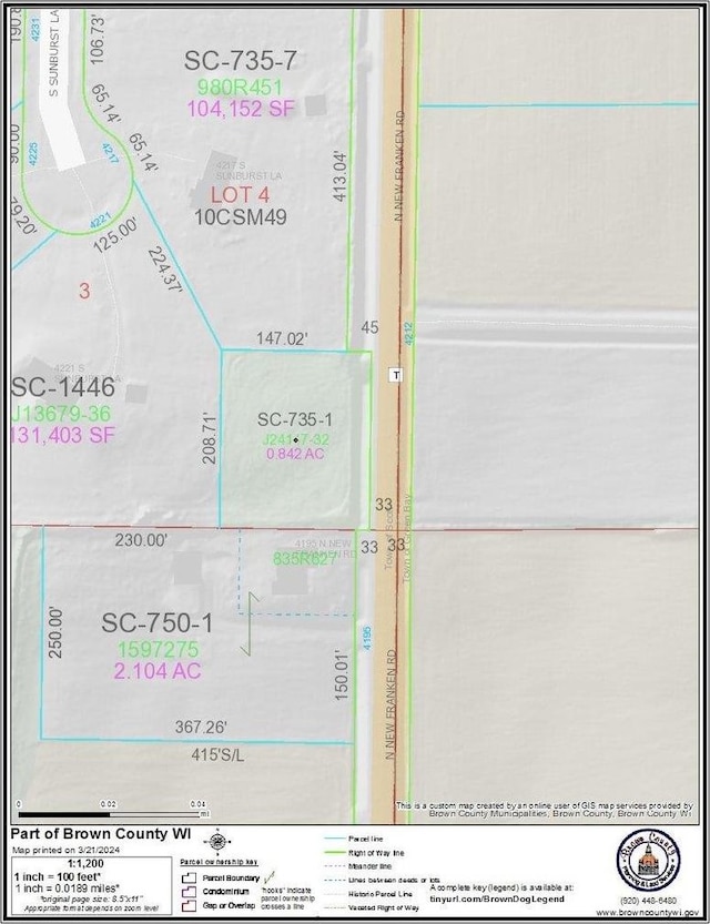 Cth T, New Franken, WI 54229
