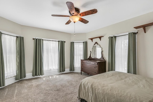 822 12th Ave, Union Grove, WI 53182 - carpeted bedroom featuring ceiling fan