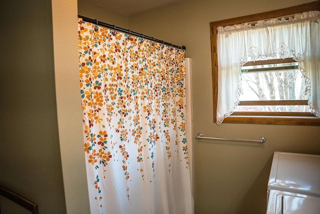 33902 County Rd N Unit L4, Hillpoint, WI 53937 - full bathroom with a shower with shower curtain