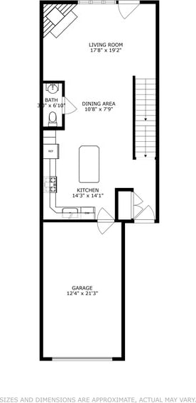226 N Main St Unit 6, Walworth, WI 53184 - home floor plan