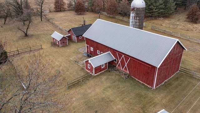 N2145 Lind Center Rd, Waupaca, WI 54981 - view from above of property