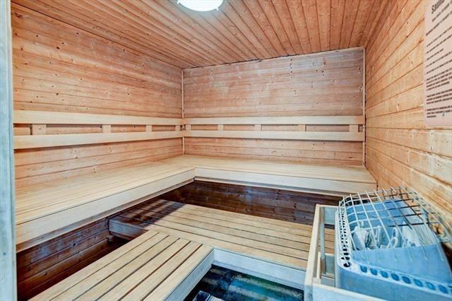 7102 Flagship Dr Unit 8, Madison, WI 53719 - sauna / steam room featuring wood walls and wooden ceiling