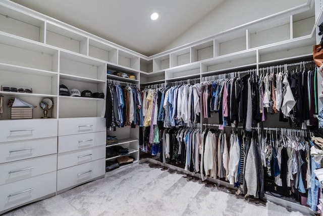 810 Farwell Dr, Madison, WI 53704 - spacious closet featuring lofted ceiling
