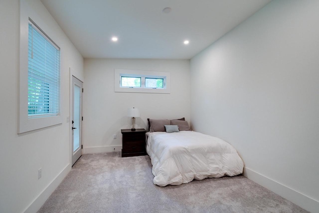 810 Farwell Dr, Madison, WI 53704 - carpeted bedroom with recessed lighting and baseboards