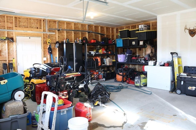 8505 Hinner Springs Dr, Weston, WI 54476 - view of garage