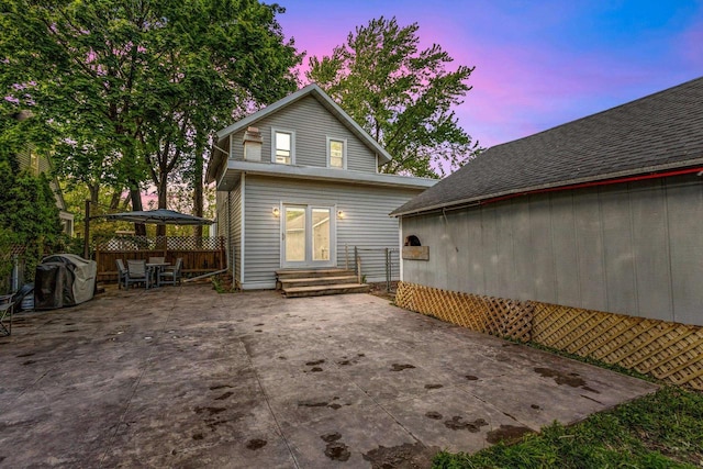 1333 W Lawrence St, Appleton, WI 54914 - back of property featuring a patio area
