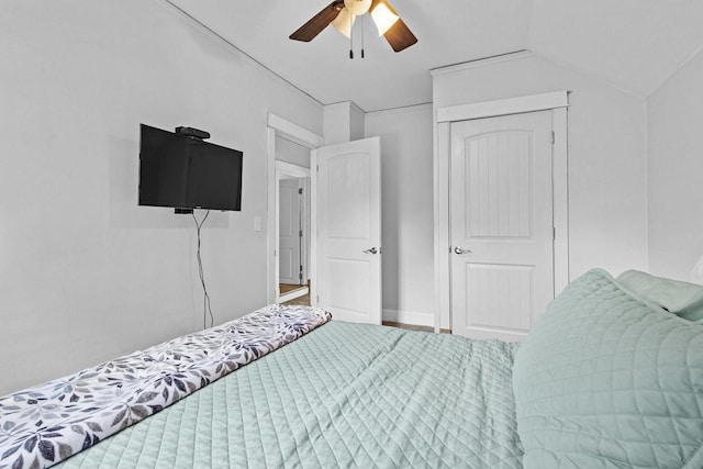 1333 W Lawrence St, Appleton, WI 54914 - bedroom with a ceiling fan