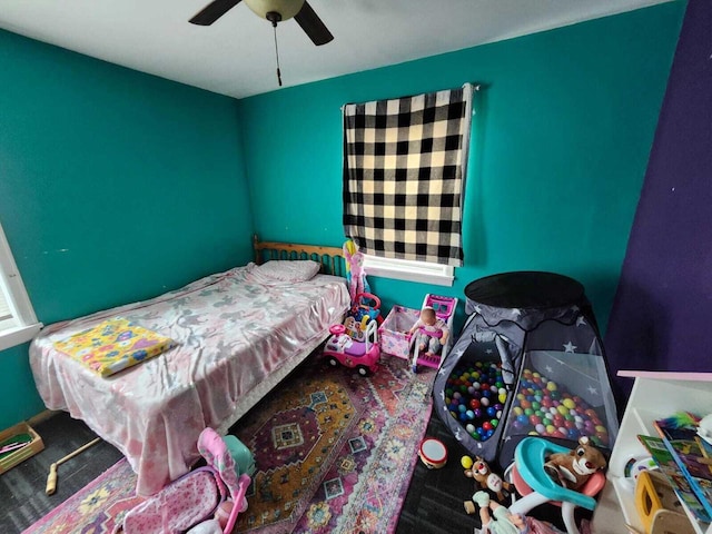 805 S Wacouta Ave, Prairie Du Chien, WI 53821 - bedroom featuring ceiling fan