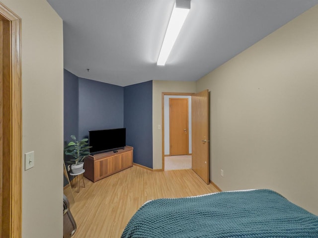 911 Fawn Ln, Port Edwards, WI 54469 - bedroom with wood finished floors and baseboards