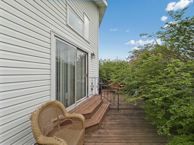 911 Fawn Ln, Port Edwards, WI 54469 - view of deck
