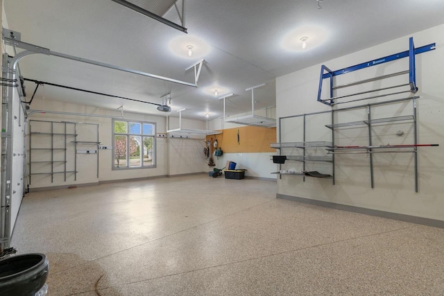 441 E Apple Creek Rd, Appleton, WI 54913 - garage with baseboards