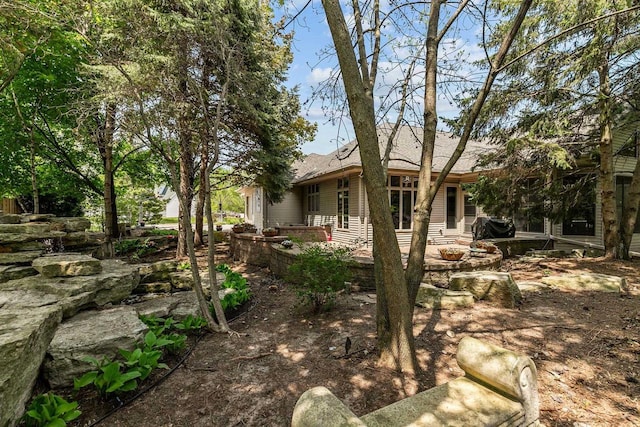 441 E Apple Creek Rd, Appleton, WI 54913 - rear view of property with a patio area