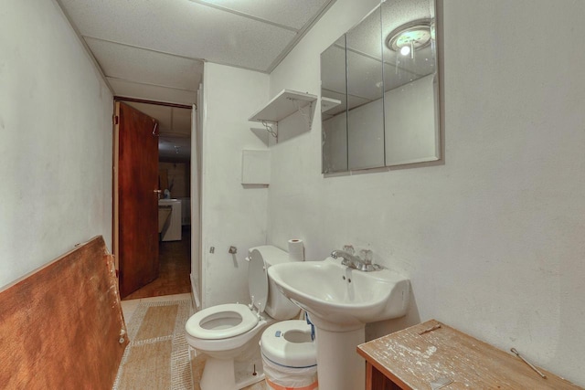 bathroom with toilet