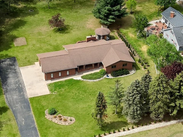 171 8th St, Clintonville, WI 54929 - aerial view of property and surrounding area