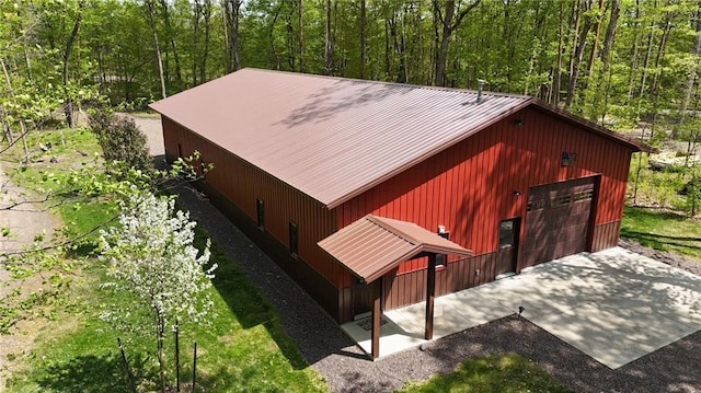 W735 County Road D, Birchwood, WI 54817 - view from above of property featuring a forest