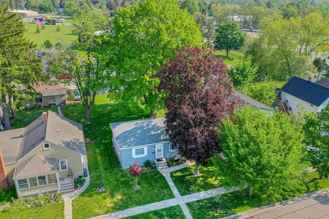 bird's eye view