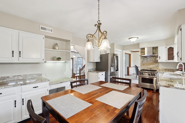 1714 Lewon Dr, Madison, WI 53711 - dining space featuring dark wood-style floors