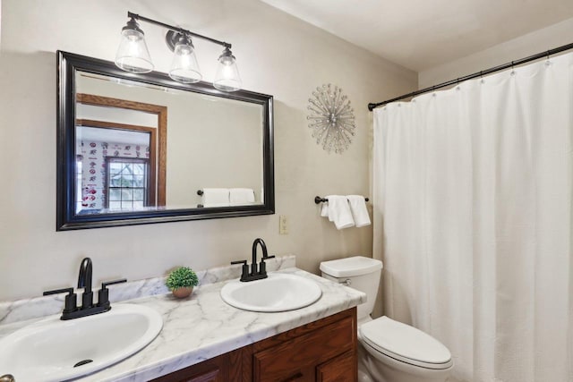 1714 Lewon Dr, Madison, WI 53711 - bathroom with toilet and double vanity