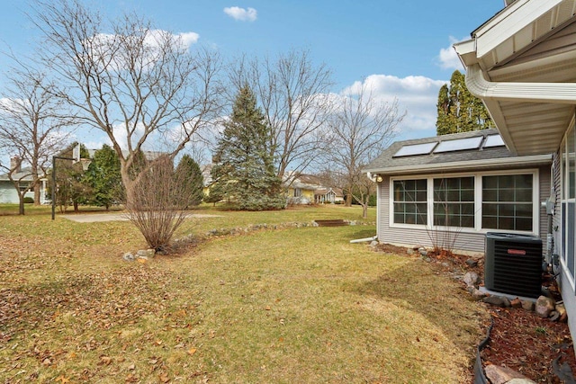1714 Lewon Dr, Madison, WI 53711 - view of green lawn with central air condition unit