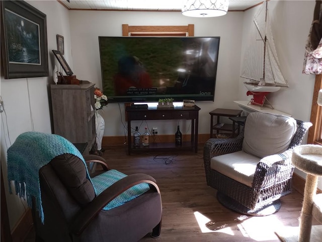 109 3rd St, Black River Falls, WI 54615 - living area featuring wood finished floors