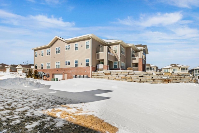1801 Opus Ln Unit 101, Verona, WI 53593 - view of snow covered building