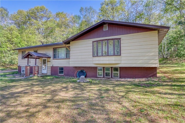 10148 Mcclaine Rd, Hayward, WI 54843 - back of property with a yard