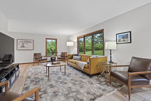 S58W22640 Glengarry Rd, Waukesha, WI 53189 - living area featuring wood finished floors