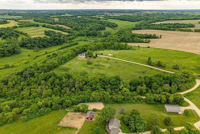 W6504 Klassy Rd, New Glarus, WI 53574 - aerial view of sparsely populated area