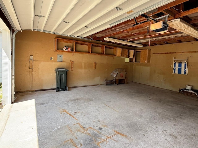 4802 Meredithe Ave, Madison, WI 53716 - garage with a garage door opener