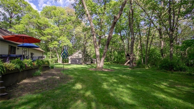 E3313 Jennifer Ln, Eau Claire, WI 54701 - view of green lawn