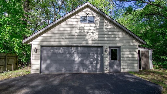 E3313 Jennifer Ln, Eau Claire, WI 54701 - view of detached garage