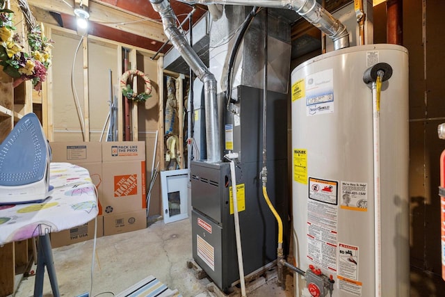 N6120 Evergreen Dr, Elkhorn, WI 53121 - utilities with gas water heater
