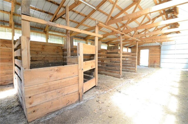 W2585 County Road R, Durand, WI 54736 - view of stable