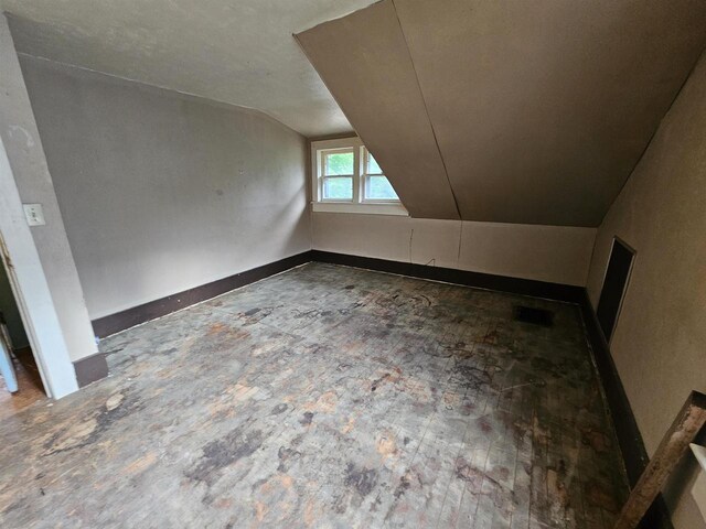 308 W Prospect St, Endeavor, WI 53930 - additional living space featuring vaulted ceiling