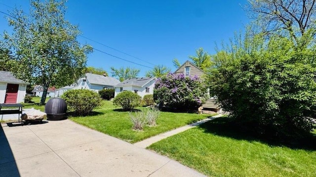 2377 S 73rd St, West Allis, WI 53219 - view of green lawn featuring a patio area