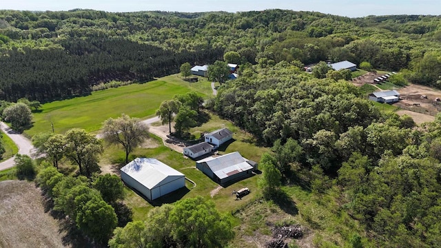 18051 Ideal Rd, Sparta, WI 54656 - aerial view of a forest