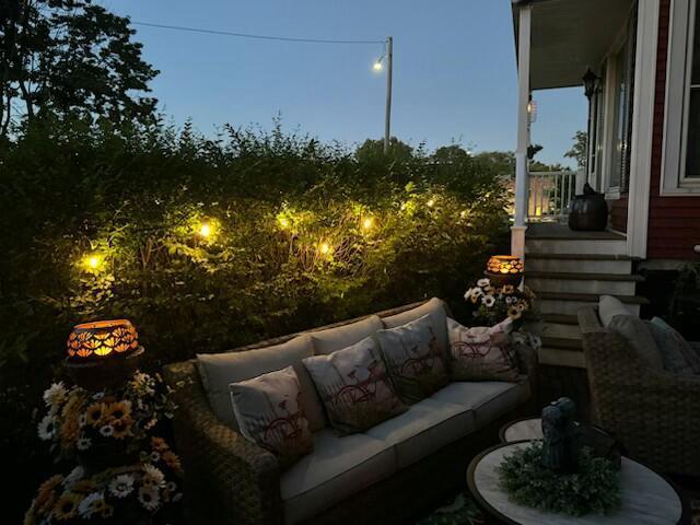 400 S Water St, Sparta, WI 54656 - view of patio featuring an outdoor living space