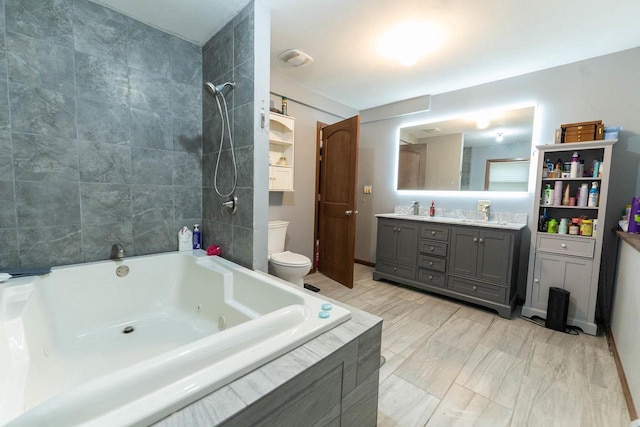 105 Glenview Dr, Tomah, WI 54660 - bathroom with vanity and toilet