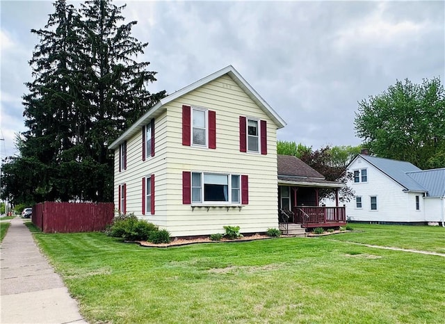 403 Dwight St, Chippewa Falls, WI 54729 - view of front of house featuring covered porch