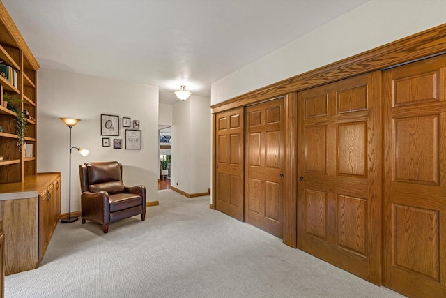 4531 Tabor Rd, Racine, WI 53402 - living area featuring light colored carpet and baseboards