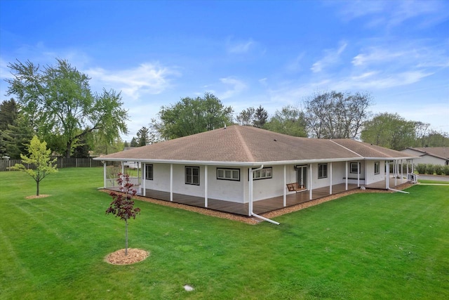 4531 Tabor Rd, Racine, WI 53402 - back of house featuring roof with shingles, a porch, and a patio