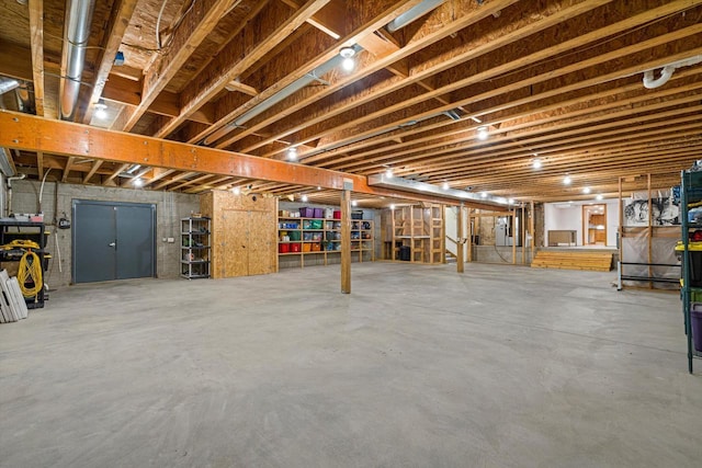 4531 Tabor Rd, Racine, WI 53402 - view of unfinished basement